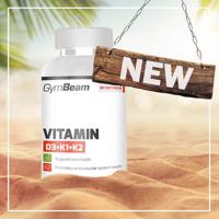 Vitamin D3 + K1 + K2 - GymBeam 120 kaps.