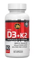 Vitamin D3 + K2 - All Stars 90 kaps.