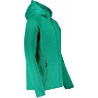 2117 GULLABO - Pánská FLATFLEECE mikina/svetr s kapucí - Zelená