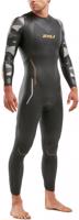 2xu p:2 propel wetsuit black/orange fizz xl