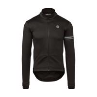 AGU Cyklistická zateplená bunda - WINTER ESSENTIAL - černá M