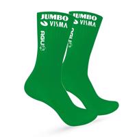 AGU Cyklistické ponožky klasické - JUMBO-VISMA 2022 - zelená