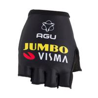AGU Cyklistické rukavice krátkoprsté - JUMBO-VISMA 2021 - černá 2XL