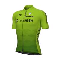 ALÉ Cyklistický dres s krátkým rukávem - SLOVENIA NATIONAL 22 - zelená 5XL