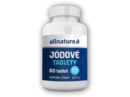 Allnature Jódové tablety 60 tablet