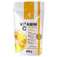 Allnature Vitamín C prášek Premium 250g (VÝPRODEJ)