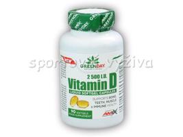 Amix GreenDay Vitamin D3 2500 I.U. 90 tobolek (VÝPRODEJ)