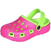 Aqua-Speed Silvi dětské pantofle růžová-zelená