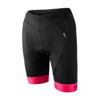BIANCHI MILANO Cyklistické kalhoty krátké bez laclu - AVOLA LADY - černá/růžová L