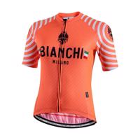 BIANCHI MILANO Cyklistický dres s krátkým rukávem - ALTANA LADY - růžová S