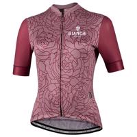 BIANCHI MILANO Cyklistický dres s krátkým rukávem - SOSIO LADY - fialová