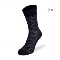 BIOTEX Cyklistické ponožky klasické - 3D - černá/šedá 37-39