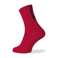 BIOTEX Cyklistické ponožky klasické - PRO - červená 43-45