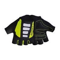 BIOTEX Cyklistické rukavice krátkoprsté - MESH RACE  - černá/žlutá M