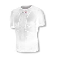 BIOTEX Cyklistické triko s krátkým rukávem - SUN MESH - bílá