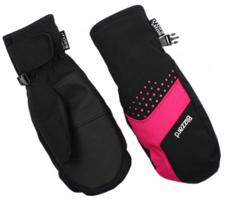 Blizzard Mitten junior black/pink lyžařské rukavice