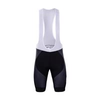 BONAVELO Cyklistické kalhoty krátké s laclem - NTT 2020 - černá 5XL