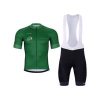 BONAVELO Cyklistický krátký dres a krátké kalhoty - TOUR DE FRANCE 2023 - černá/zelená