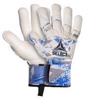 Brankářské rukavice Select GK gloves 88 Pro Grip Negative cut bílo modrá Bílá