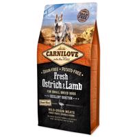 CARNILOVE Fresh Ostrich & Lamb Excellent Digestion for Small Breed Dogs 6 kg
