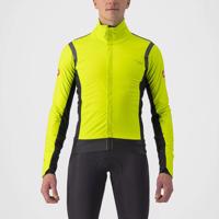 CASTELLI Cyklistická zateplená bunda - ALPHA RoS 2 - žlutá M