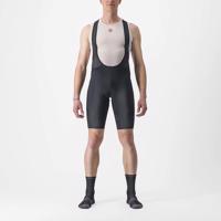 CASTELLI Cyklistické kalhoty krátké s laclem - ENTRATA 2 - černá 3XL