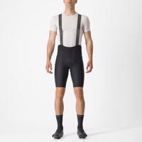 CASTELLI Cyklistické kalhoty krátké s laclem - ESPRESSO - černá 3XL