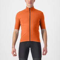 CASTELLI Cyklistický dres s krátkým rukávem - PERFETTO RoS 2 WIND - oranžová L