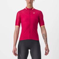CASTELLI Cyklistický dres s krátkým rukávem - PEZZI LADY - červená XL