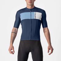 CASTELLI Cyklistický dres s krátkým rukávem - PROLOGO VII - modrá/světle modrá M