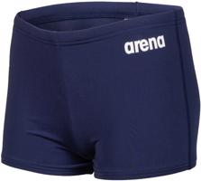 Chlapecké plavky arena solid short junior navy/white 140cm