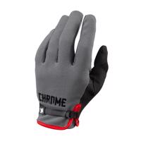 Chrome Cycling Gloves 2.0 grey/black, S