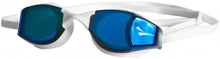 Chytré plavecké brýle finis smart goggle mirror modro/bílá