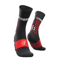 COMPRESSPORT Cyklistické ponožky klasické - ULTRA TRAIL - černá 35-38