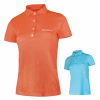 Dámské thermo tričko Brubeck PRESTIGE s límečkem Barva oranžová, Velikost S
