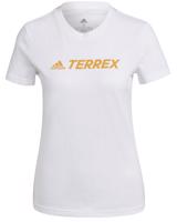 Dámské tričko adidas Terrex Classic Logo Bílá / Oranžová