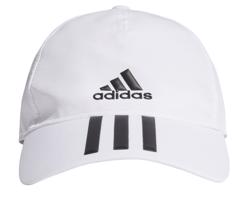 Dětská kšiltovka adidas AEROREADY 3-stripes Baseball Bílá / Černá