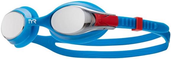 Dětské plavecké brýle tyr swimple mirror modro/stříbrná