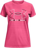 Dětské tričko Under Armour Tech BL Solid Růžová / Černá