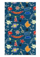 Dětský multifunkční šátek SENSOR Coolmax Impress safír