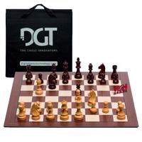DGT Elektronické šachy Smart Board II. gen s dřevěnými figurami + brašna + turnajové připojení (AKČNÍ CENA)