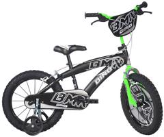 Dino bikes BMX 165XC černá 16" dětské kolo