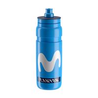 ELITE Cyklistická láhev na vodu - MOVISTAR 2020 750 ml - světle modrá