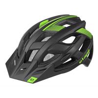 Escape cyklistická helma černá-zelená Velikost oblečení: S-M
