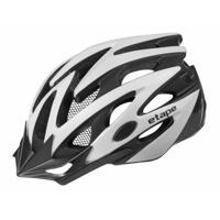 Etape Biker cyklistická helma stříbrná