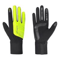 Etape Skin WS+ sportovní rukavice černá-žlutá fluo