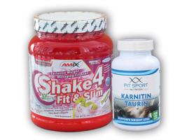 FitSport Nutrition Karnitin Taurin 120cp + Shake4 500g