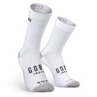 GOBIK Cyklistické ponožky klasické - IRO 2.0 - bílá L-XL
