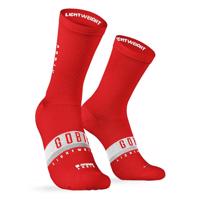 GOBIK Cyklistické ponožky klasické - LIGHTWEIGHT - červená