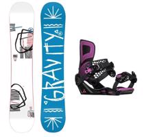 Gravity Mist 23/24 dámský snowboard + Gravity Rise black/purple vázání + sleva 500,- na příslušenství